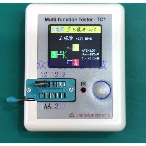 LCR-TC1 / T7 multifunction M328M644 transistor tester / Triode / FET IGBT tester