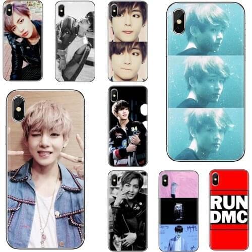 For Samsung Galaxy A9 A8 Star Lite A3 A5 A7 A6 Plus 2018 2015 2016 2017 Soft Cover Bag Taehyung-RUN-C-bts-bangtan-boys