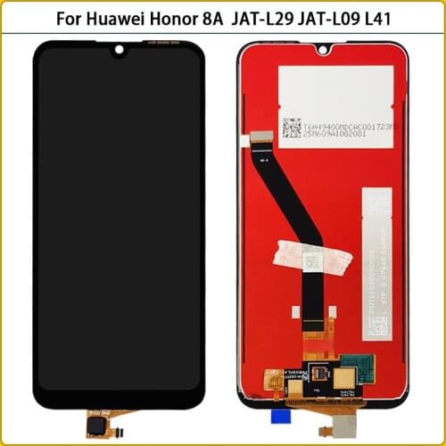 New For Huawei Honor 8A JAT-L29 6.09'' LCD Display Touch Screen Panel Digitizer Assembly For Honor 8A Pro LCD Screen Replace