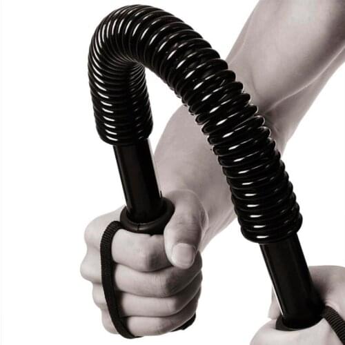 Power Bar Spring Arm Expander Training Gym Exercise Sports Fitness Arm Power Blaster Strength Bar 20Kg 30Kg 40Kg 50Kg