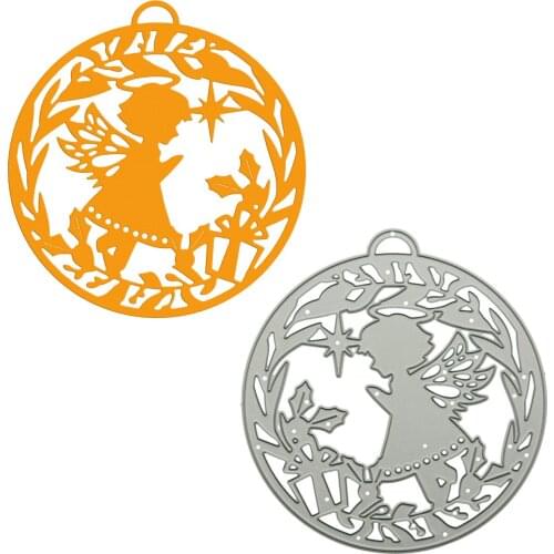 Large Size Fairy Angel Pattern Cutting Dies Scrapbook Decorative Cutter Mold For Handmade Craft Paper Art Work