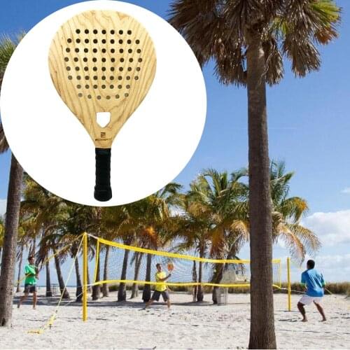 Professional Beach Racket Paddle Paddleball Outdoor Garden Party Fun Toy