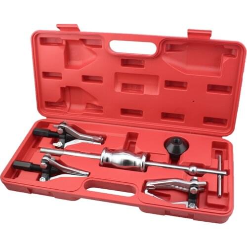 Professional Tools 3 JAW Leg Internal External Slide Hammer Bearing Bushing Puller Set