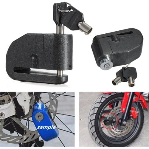 7mm Waterproof Motorcycle Sturdy Wheel Disc Brake Lock Security Anti Theft Alarm 120dB Loud Sound Motorbike Safety Siren