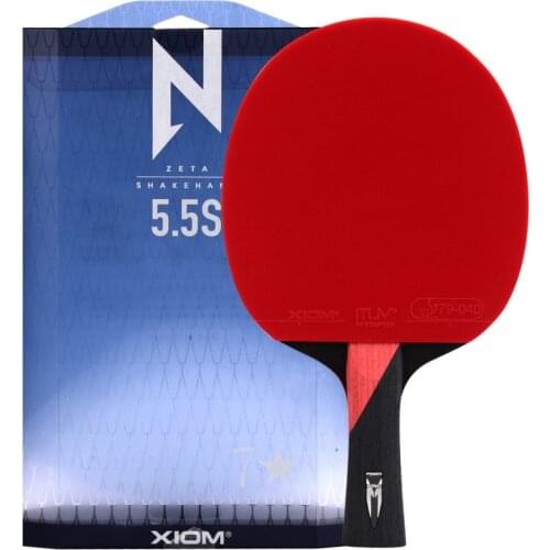 Xiom Professional Table Tennis Racket Blade Rubber Pimples In Ping Pong Rackets High Quality 6/7/8/9 Stars