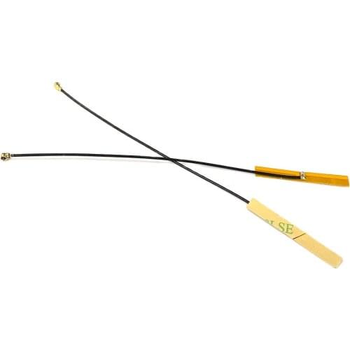 2pcs 2.4Ghz FPC Internal Antenna Wireless Module OMNI Aerial 40*5*0.1mm IPEX Connector