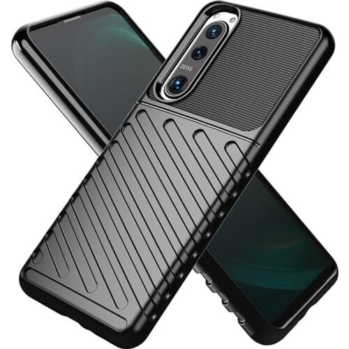 High Quality Silicone Bumper For Sony Xperia 1 5 10 III Shockproof Full Protect Hard PC Cover For Sony Ace 2 Phone Case