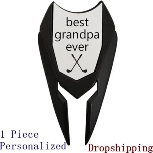 Golf Ball Marker 1pc Personalized Custom Engraved Golfer Accessories Wooden Groomsmen Gifts for Dad Boyfriend Dropshipping GLC43