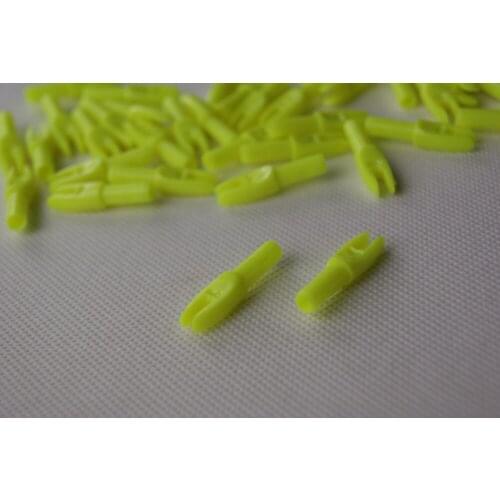 20Pcs Nock + 20 Pcs Inert + 20Pcs 100 Grain Field Point for ID6mm Shaft Arrow Archery Bow Accessories Outdoor Free Shipping