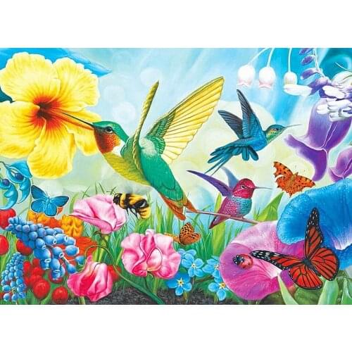 A18528 11CT/14CT/18CT/25CT/28CT oil street patterns Counted Cross Stitch DIY Cross Stitch Kits Embroidery Needlework Sets