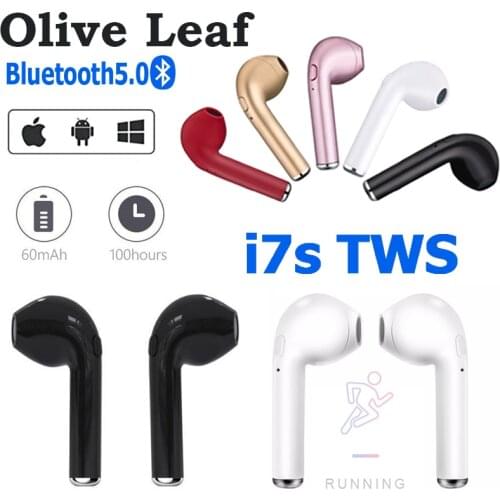 I7s TWS Wireless Headphones Bluetooth Headset Mini Earpieces Sport Earbuds in ear Music Earphones Works on all Smartphones Phone