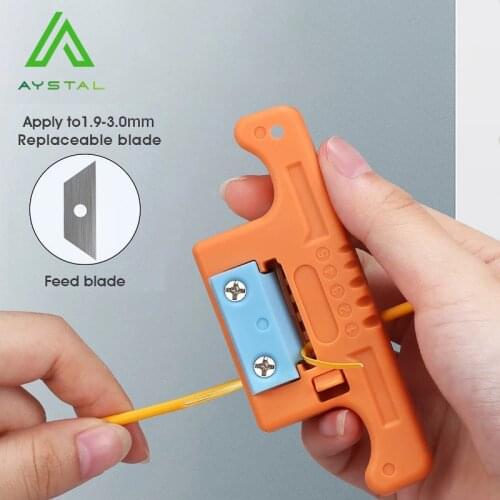 FTTH Fiber Optic Stripping 1.9-3mm Optical Fiber Longitudinal Cable Stripper MSAT5 Access Tool MSAT-5 Loose Buffer Tube Stripper