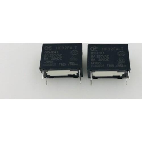 HF32FA-T-005-HSL1 5VDC 4pin 5A relays new orginal