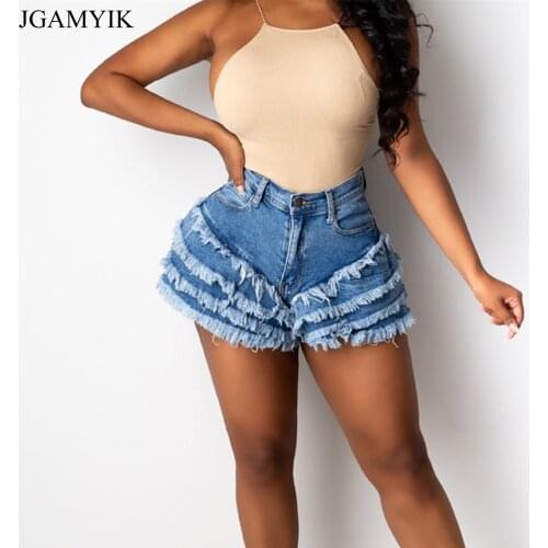 JGAMYIK Women's High Waist Shorts