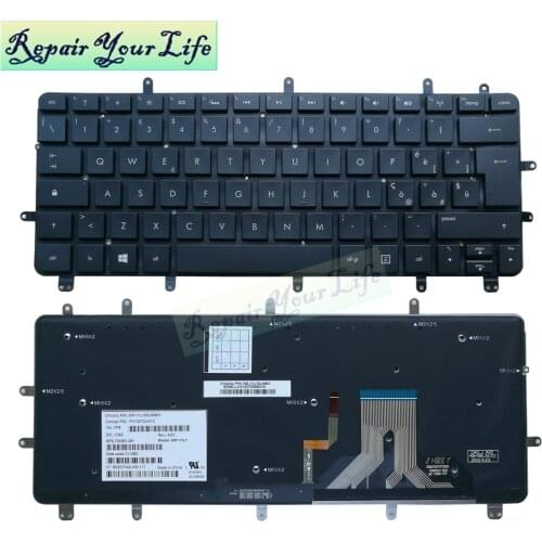 Laptop keyboard for HP FOR Envy 13-2000 SPECTRE XT PRO 13-B000 Spectre XT 13 IT Italy backlit keyboard Original PK130TQ1A13