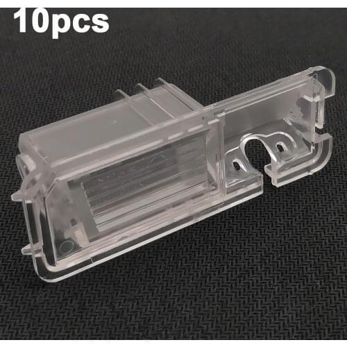 YIFOUM 10x Car Rear View Camera Bracket License Plate Light For Volkswagen Bora Beetle Magotan Golf Polo Phaeton Scirocco Passat