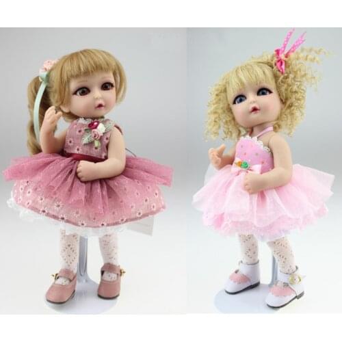 New arrival mini 25CM child love Princess doll SD/BJD jointed bonecas kids toys