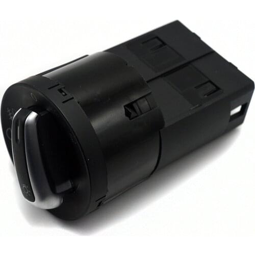 New Chrome headlight switch for AUDI A4 8E B6 6RD 941 531 / 6RD941531 could be modified to fit other VAG vehicle