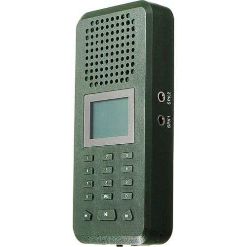 20W 126DB Loud Speaker Bird Caller Mp3 Hunting Decoy Build in 150 Bird Voices Rechargeable Battery Goose Duck Sounds EU Plug