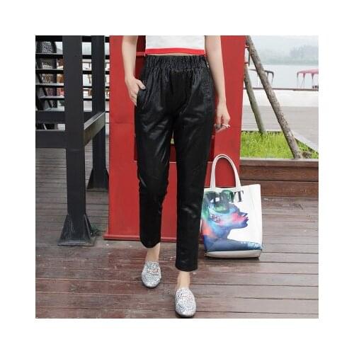 Top brand New Fashion 2020 Real Sheep Leather Pants BP51 high quality