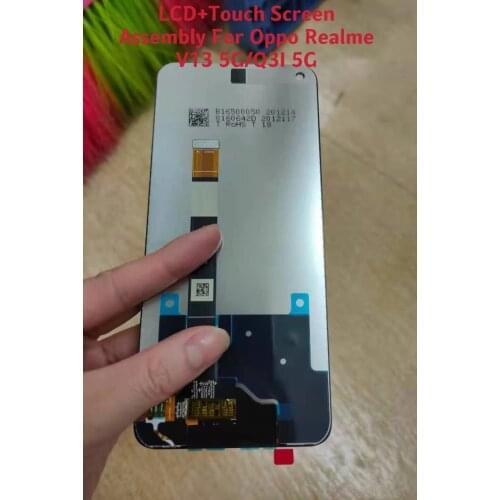 10 PCS/Lot New LCD For Realme V13 5G For Realme Q3 Q3I 5G RMX3042 RMX3161 LCD Touch Screen Digitizer Assembly Replacement