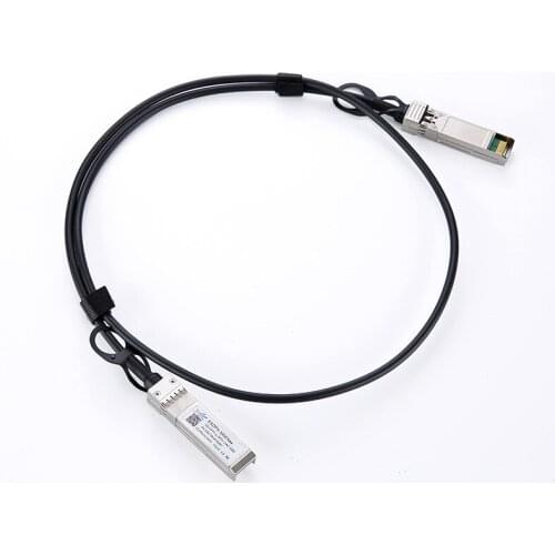 10G SFP+ DAC 1m Passive Direct Connection Cable High-speed Cable 10G-CU1M Compatible with Huawei H3C Cisco