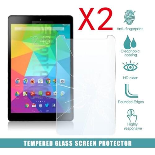 2Pcs Tablet Tempered Glass Screen Protector Cover for 7.85" GoTab X GT785X Android Tablet Explosion-Proof Tempered Film