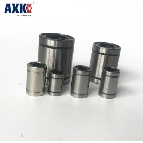 5pcs/lot Bearing Steel Linear Ball Bearing Linear Bearing Lm6uu/lm8uu/lm10uu/lm12uu For 3d Printer Parts Accessories