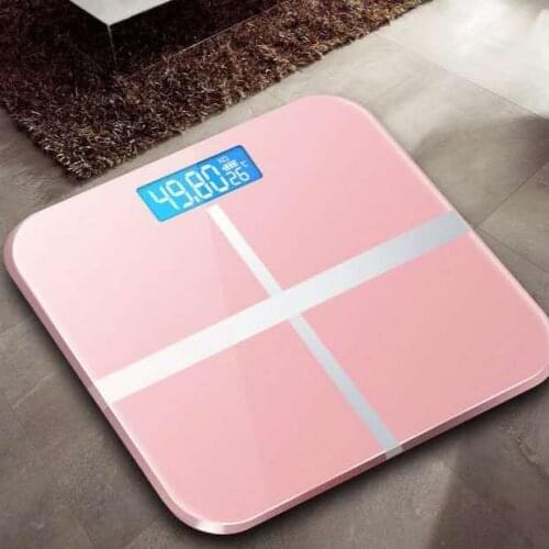 Home electronic scale toughened glass weight scale human body scale health scale precise human body electronic scale