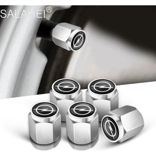 5PCS Car Wheel Tire Valve Tyre Caps Cover For Opel Astra J Corsa D K Vectra Bvectra B Insignia Vivaro Auto Styling Accessories