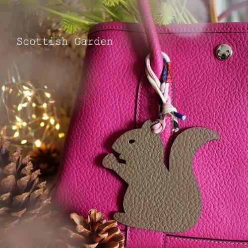 Leather Squirrel Key Chain Two Sides Color Multi-Color Can Choose Bag Decorative Pendant To Send Girlfriend Surprise Gift Keycha