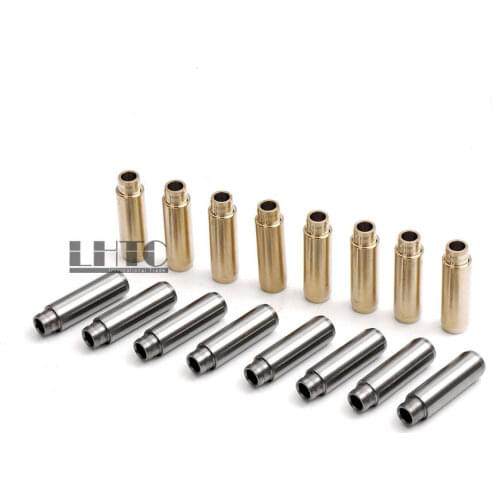 16pcs Engine Intake Exhaust Valve Guide Ø6mm Duct Catheter For VW Audi Skoda Seat 1.4 1.8 2.0 TSI TFSI
