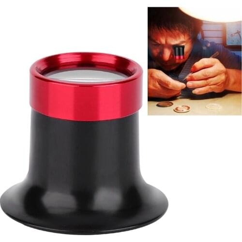 20X Portable Monocular Magnifier Magnifying Glass Watch Jewelry Repair Magnifier Tool For Watchmakers Professional Watch Loupe
