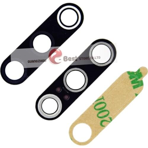 10set For xiaomi 9SE Rear Back Camera Glass Lens Cover with sticker Adhesive Tape For MI9 replacement Repair Spare Parts
