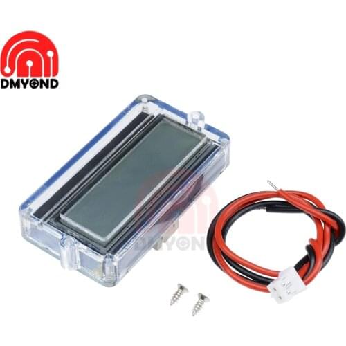 Diy Electronic DC 12V 24V 36V 48V LCD Battery Capacity Tester Indicator car Lead-acid Lithium Cell Case Box Shell