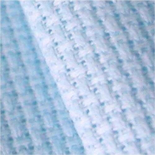 Top Aida 18ct 14ct 11ct sky blue color cross stitch fabric canvas DIY hand stitches embroidery supplies many size