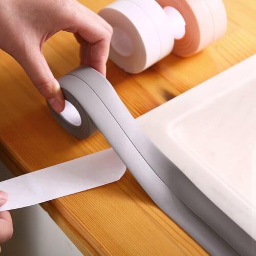 Kitchen Sink Waterproof Stickers Mildew-Proof Moisture-Proof Oil-Proof Table Top Water Barrier Bathroom Bathroom Sink Beauty Sea