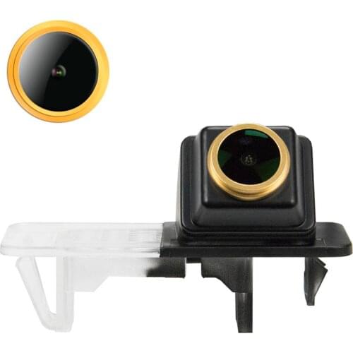 Misayaee Golden Car Rear View Reverse Backup Camera for Mercedes Fortwo Smart ED Smart 451 Smart fortwo 2007-2014