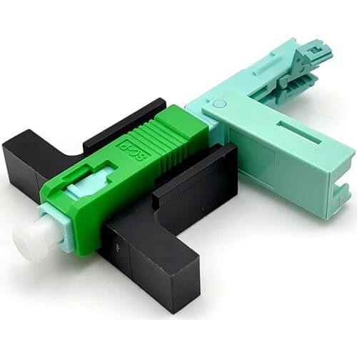 100PCS FTTH SC APC/UPC assembly FTTH Fiber Optic Fast Connector Embedded-SC Fiber quick Connector