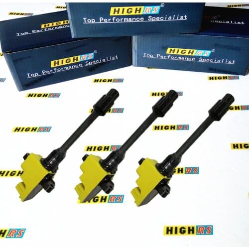 3 Ignition Coils Coil packs for Nissan Maxima 3.0L V6 Infiniti i30 95-99 22448-31U01 22448-31U00 2244831U11 31U10 Front Rear