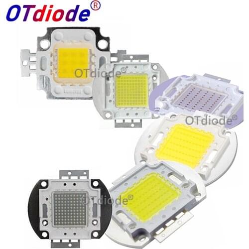 30mil 45mil High Power LED Chip integrated Lamp Blue Orange Pink Green Yellow Red Full spectrum White 10W 20W 30W 50W 100W