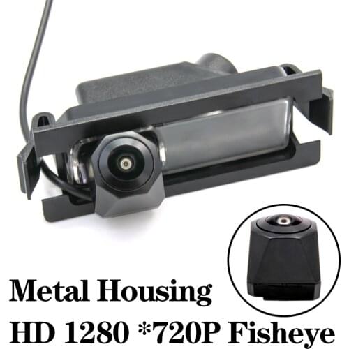 HD 1280*720 Fisheye Metal Housing Car Rear View Camera For Kia Ceed (JD) Hatchback 2012 2013 2014 2015 2016 2017 2018