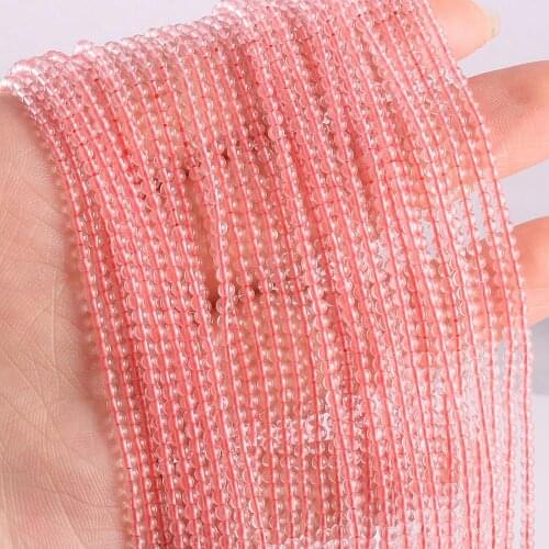 Wholesale Natural Stone Beads Watermelon Red Stone Stone for Jewelry Making Beadwork DIY Necklace Bracelet Accessories 2mm 3mm