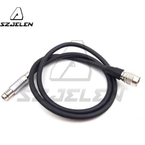 HR 4pin female to RS3 pin male powered SamII HD AC7/USA SmallHD DP7-PRO power cord,1m