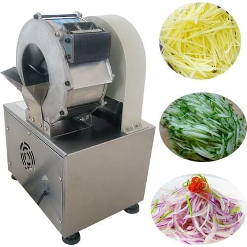 Multi-function Automatic Cutting Machine Commercial Electric Potato Carrot Ginger Slicer shred Vegetable Cutter1pc