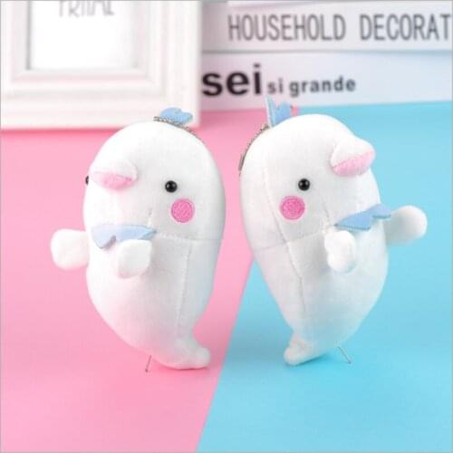 The sea animal beluga whale Plush Doll Toys beluga Plush Soft Stuffed Toy Hot Game Doll For Children Christmas Gifts