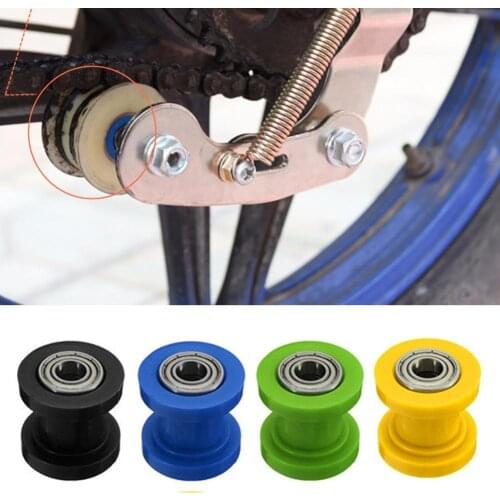 10mm Motorcycle Motorbike Dirt Bike Chain Pulley Roller Wheel Guide Tensioner заднего вида Motorcycle Accessories New Hot
