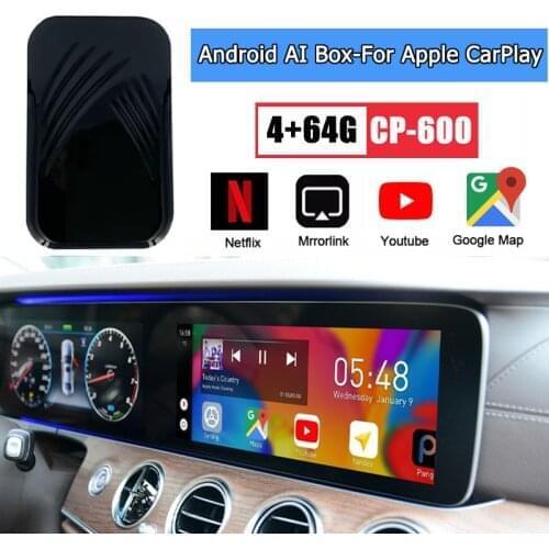 Latest 4+64G Intelligent CarPlay Box Adapter For Volvo Lexus Honda KIA Dodge Citroen Toyota Volkswagen AUDI Youtube Video Player