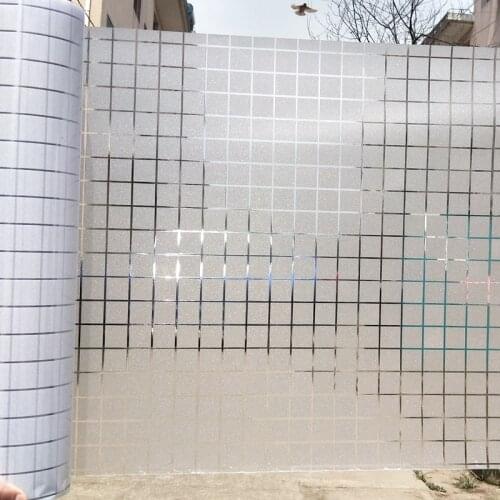 Window Privacy Film, Static Window Cling Decor Window Decals Vinyl ,Glass Self-adhesive Window Sticker for Home Windows