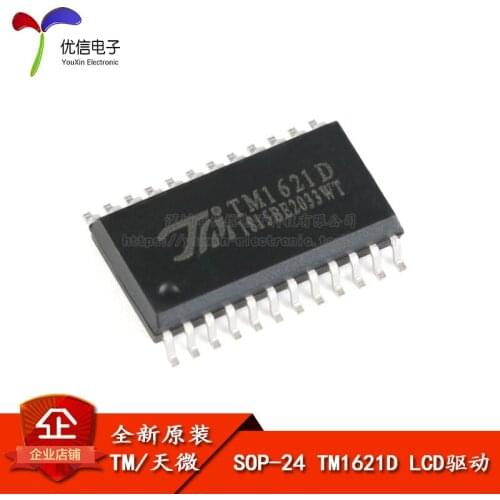 Genuine original patch TM1621D SOP-24 RAM map 14 * 4 LCD driver